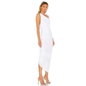 NEW Norma Kamali X REVOLVE Diana Gown Snow White